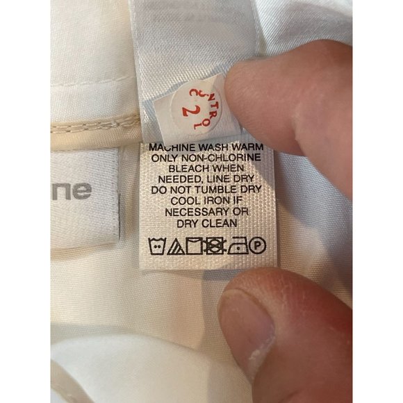 Liz Claiborne Women Chino Shorts High Rise 100% Cotton Outdoor White Size 12 - Picture 7 of 7